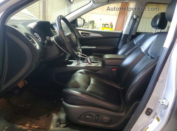 5N1DR2MN4KC632618 2019 NISSAN PATHFINDER Silver წინა სალონის ხედი