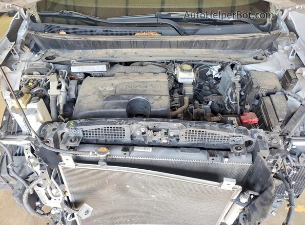 5N1DR2MN4KC632618 2019 NISSAN PATHFINDER Silver ძრავის განყოფილების ხედი