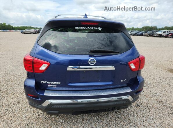 5N1DR2MN4KC652111 2019 NISSAN PATHFINDER Blue Rear view
