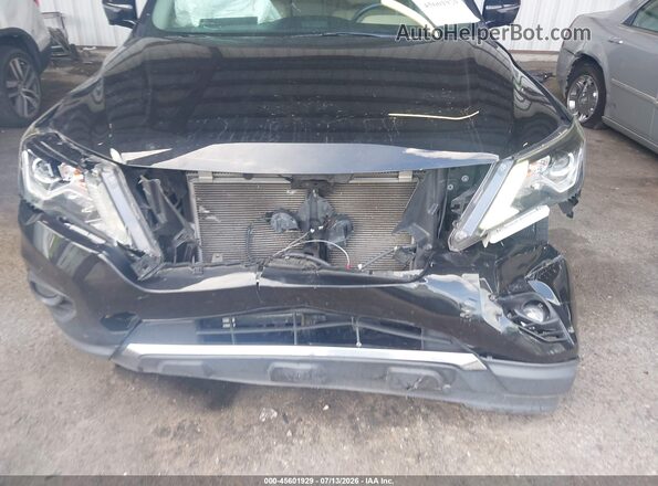 5N1DR2MN5HC638856 2017 NISSAN PATHFINDER Black Front view