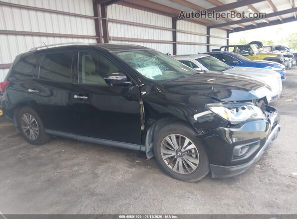 5N1DR2MN5HC638856 2017 NISSAN PATHFINDER Black Rear interior view