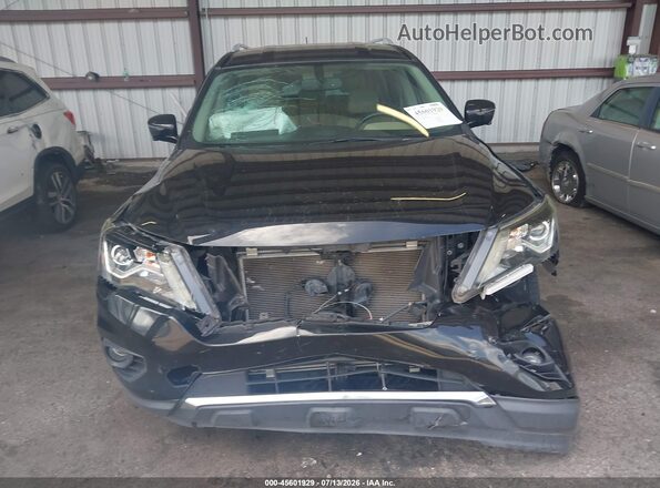 5N1DR2MN5HC638856 2017 NISSAN PATHFINDER Black Instrument cluster view