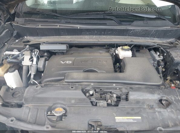 5N1DR2MN5HC638856 2017 NISSAN PATHFINDER Black Rear view