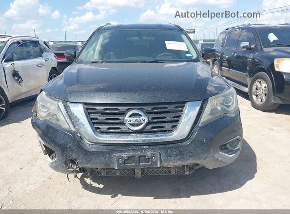 5N1DR2MN5HC639067 2017 NISSAN PATHFINDER Black Instrument cluster view