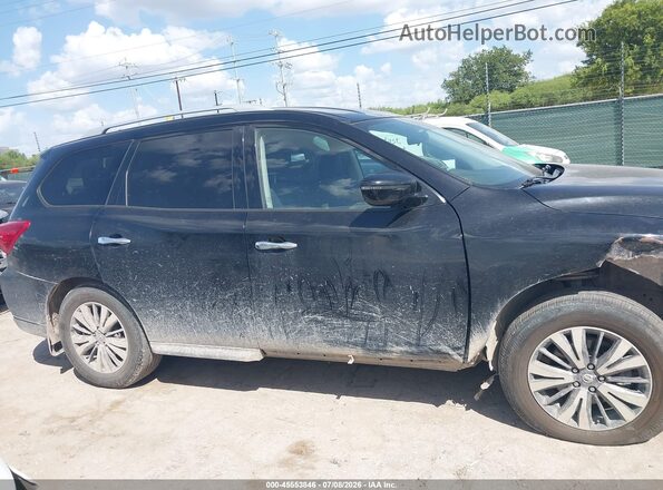 5N1DR2MN5HC639067 2017 NISSAN PATHFINDER Black Rear interior view