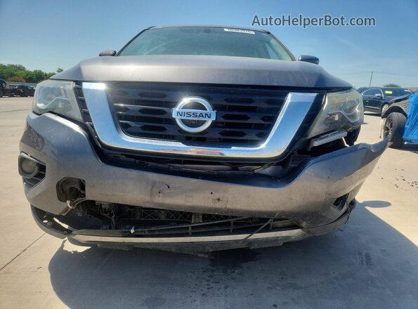5N1DR2MN5HC639764 2017 NISSAN PATHFINDER Gray Front view