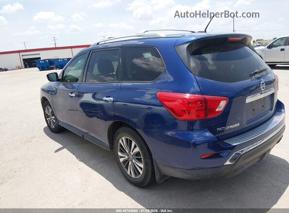 5N1DR2MN5HC694070 2017 NISSAN PATHFINDER Blue Tył lewy