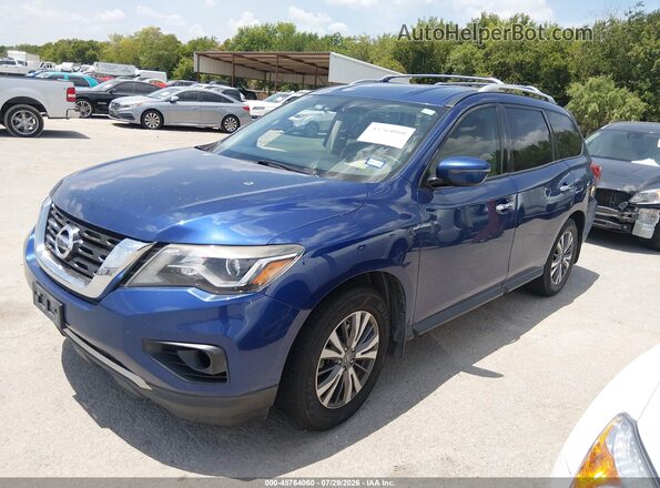 5N1DR2MN5HC694070 2017 NISSAN PATHFINDER Blue Przód lewy