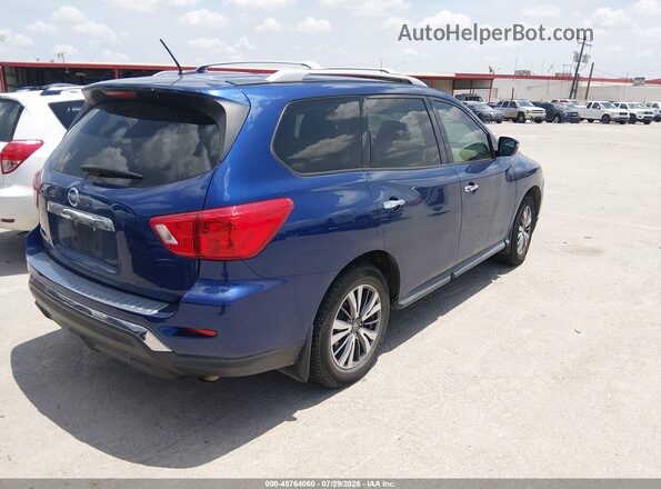 5N1DR2MN5HC694070 2017 NISSAN PATHFINDER Blue Tył prawy