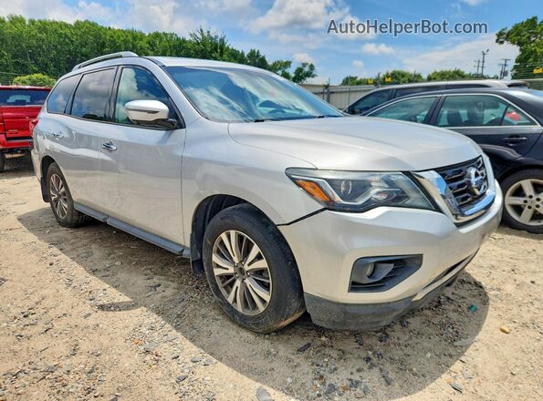 5N1DR2MN5HC698734 2017 NISSAN PATHFINDER Серебряный Передняя правая четверть