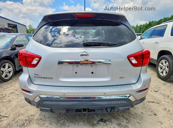 5N1DR2MN5HC698734 2017 NISSAN PATHFINDER Серебряный Вид сзади