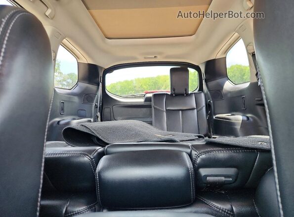 5N1DR2MN5HC698734 2017 NISSAN PATHFINDER Серебряный Вид задних сидений