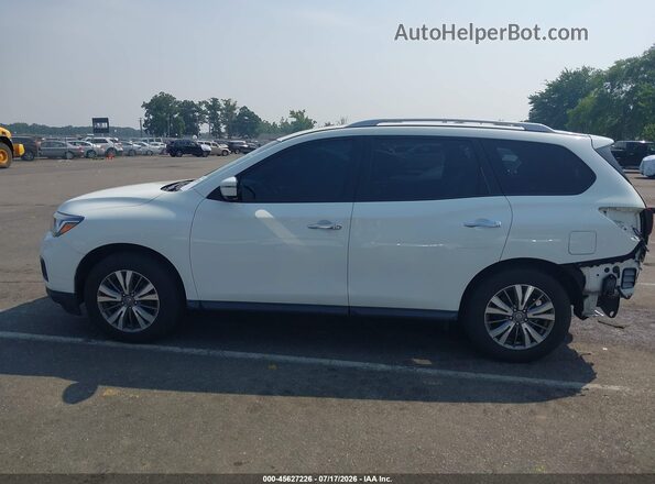 5N1DR2MN5JC617348 2018 NISSAN PATHFINDER White Սալոնի 360 աստիճան տեսք