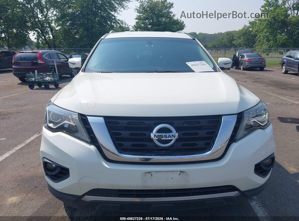 5N1DR2MN5JC617348 2018 NISSAN PATHFINDER White Սարքավորումների վահանակի տեսք