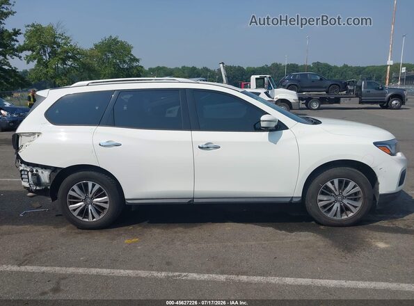 5N1DR2MN5JC617348 2018 NISSAN PATHFINDER White Սալոնի հետևի տեսք