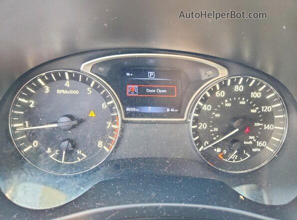 5N1DR2MN5JC634103 2018 NISSAN PATHFINDER White Սարքավորումների վահանակի տեսք