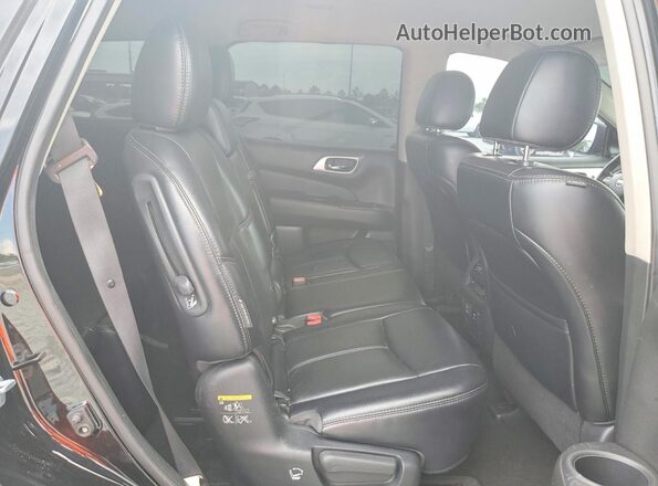 5N1DR2MN5JC641939 2018 NISSAN PATHFINDER Black Widok wnętrza z tyłu