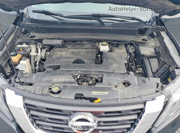 5N1DR2MN5JC641939 2018 NISSAN PATHFINDER Black Widok komory silnika