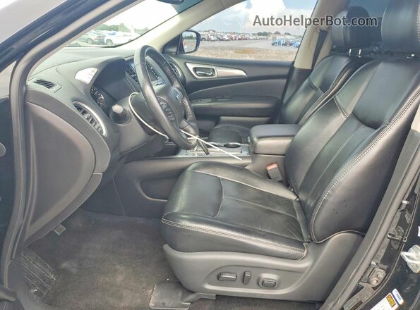 5N1DR2MN5JC641939 2018 NISSAN PATHFINDER Black Widok wnętrza z przodu