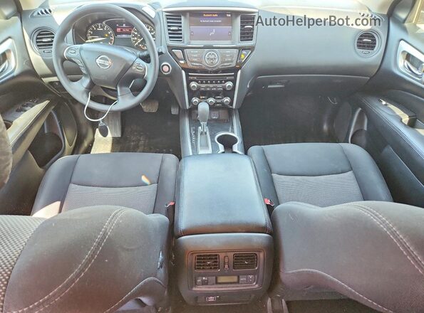 5N1DR2MN5JC673970 2018 NISSAN PATHFINDER Silver Вид панелі приладів