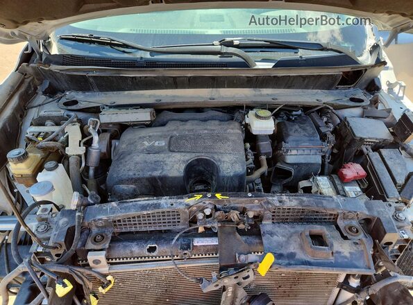 5N1DR2MN5JC673970 2018 NISSAN PATHFINDER Silver Вид підкапотного простору