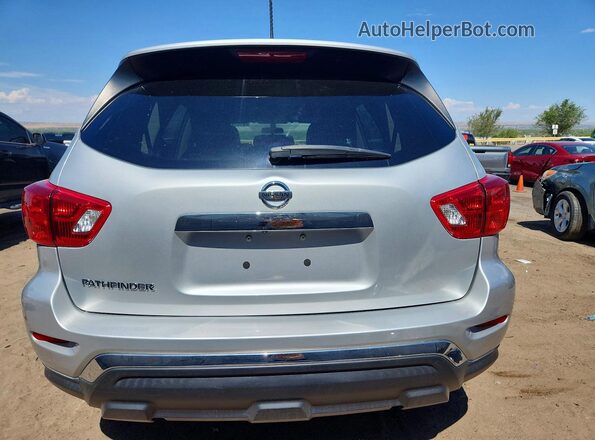 5N1DR2MN5JC673970 2018 NISSAN PATHFINDER Silver Вид ззаду