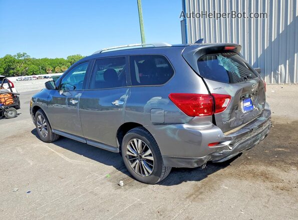 5N1DR2MN5KC607002 2019 NISSAN PATHFINDER Gray Rear left