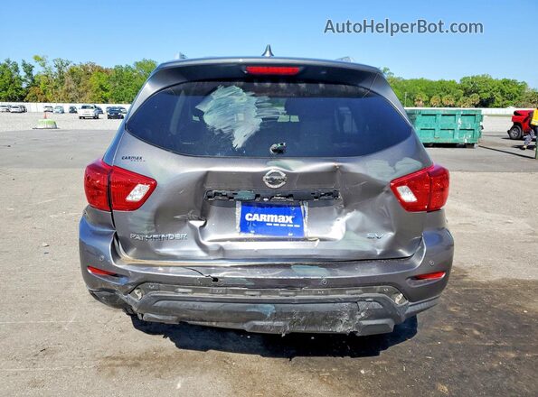 5N1DR2MN5KC607002 2019 NISSAN PATHFINDER Gray Rear view