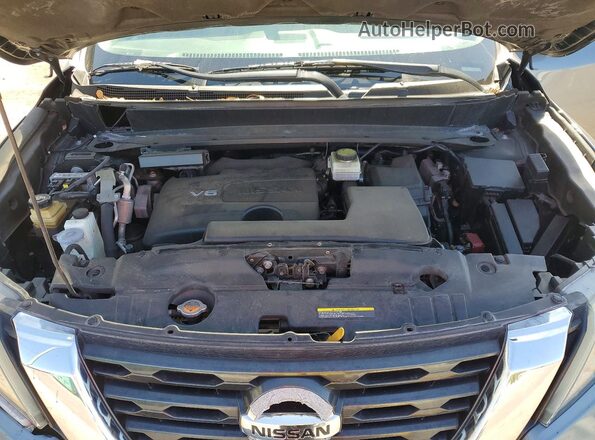 5N1DR2MN5KC607002 2019 NISSAN PATHFINDER Gray Engine compartment view