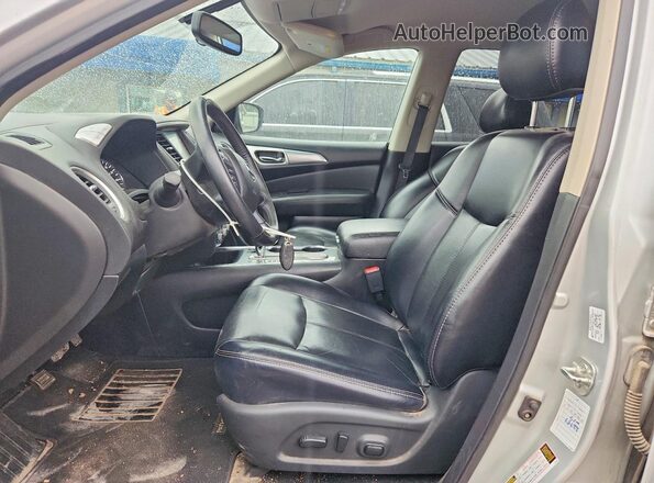 5N1DR2MN5KC627976 2019 NISSAN PATHFINDER Silver წინა სალონის ხედი