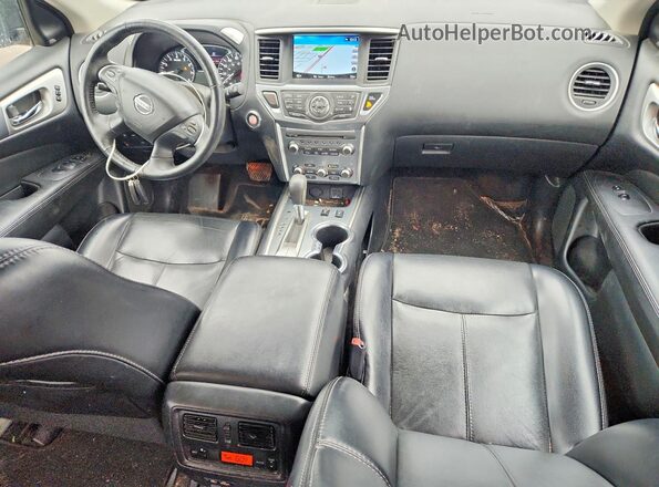 5N1DR2MN5KC627976 2019 NISSAN PATHFINDER Silver წინა პანელის ხედი