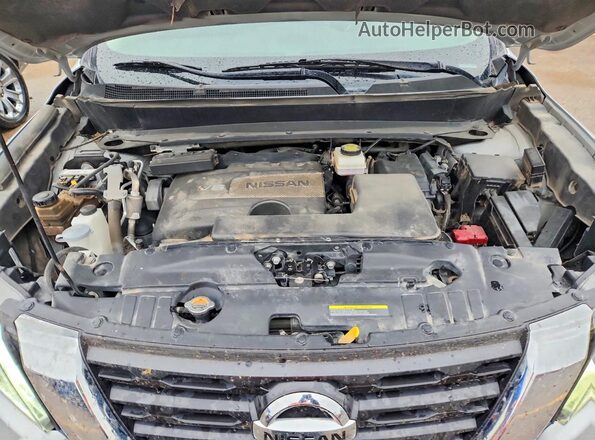 5N1DR2MN5KC627976 2019 NISSAN PATHFINDER Silver უკანა სალონის ხედი