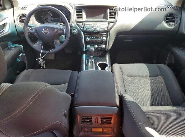 5N1DR2MN6HC621127 2017 NISSAN PATHFINDER Gray Вид панелі приладів