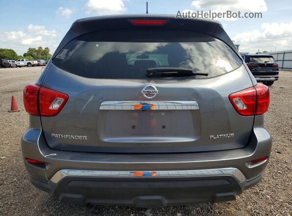 5N1DR2MN6HC621127 2017 NISSAN PATHFINDER Gray Вид ззаду