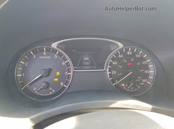 5N1DR2MN6HC621127 2017 NISSAN PATHFINDER Gray Вид щитка приладів