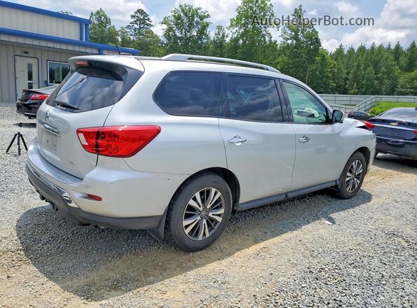 5N1DR2MN6HC906314 2017 NISSAN PATHFINDER Silver Rear right