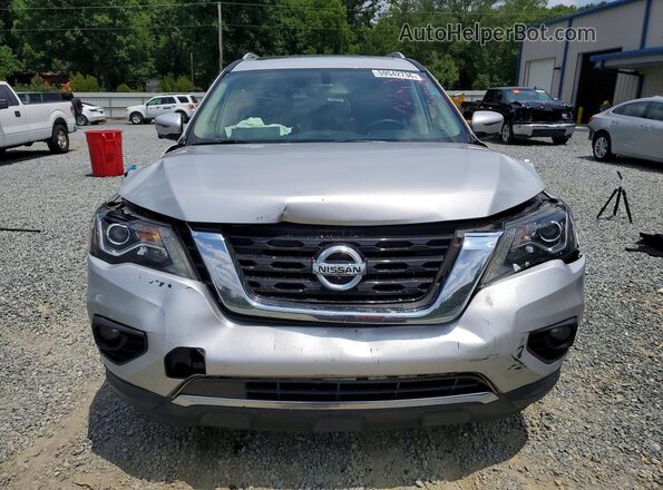5N1DR2MN6HC906314 2017 NISSAN PATHFINDER Silver Front view