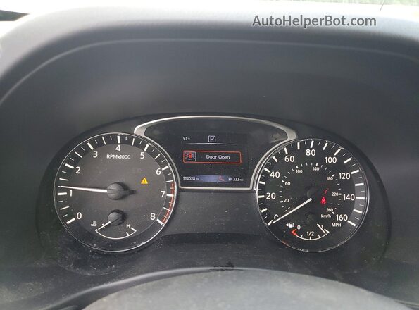 5N1DR2MN6HC906314 2017 NISSAN PATHFINDER Silver Instrument cluster view