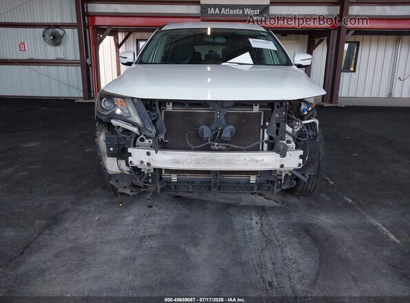 5N1DR2MN6JC677588 2018 NISSAN PATHFINDER White Դիմացի տեսք