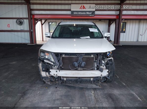 5N1DR2MN6JC677588 2018 NISSAN PATHFINDER White Սարքավորումների վահանակի տեսք