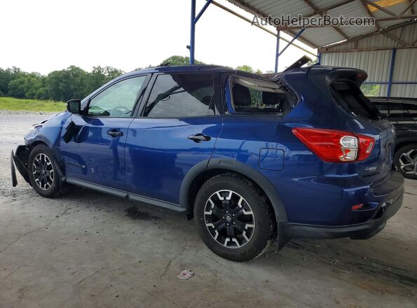 5N1DR2MN6KC624441 2019 NISSAN PATHFINDER Blue უკანა მარცხენა