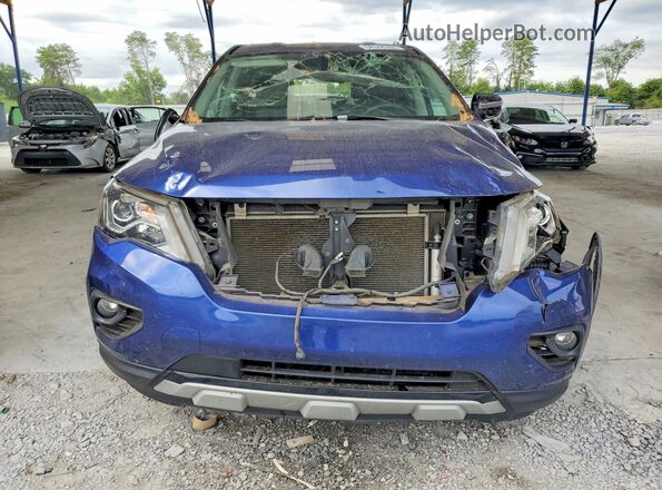 5N1DR2MN6KC624441 2019 NISSAN PATHFINDER Blue წინა ხედი