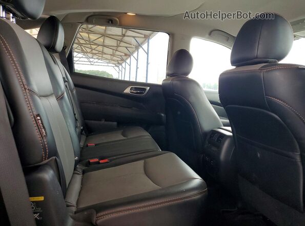 5N1DR2MN6KC624441 2019 NISSAN PATHFINDER Blue უკანა სავარძლების ხედი