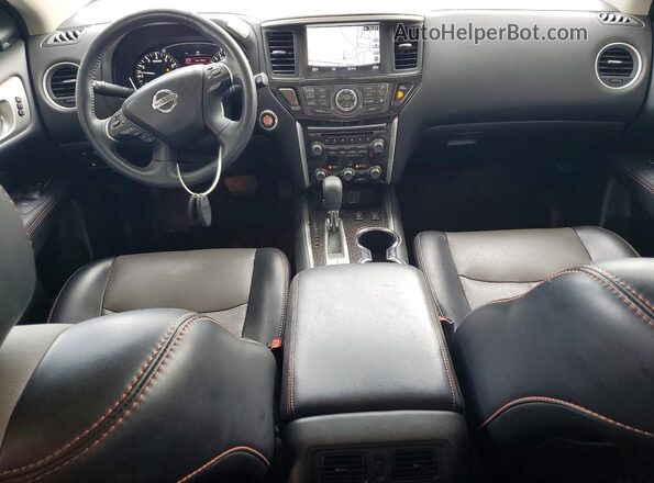 5N1DR2MN6KC624441 2019 NISSAN PATHFINDER Blue წინა პანელის ხედი