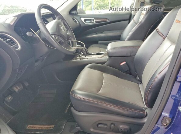 5N1DR2MN6KC624441 2019 NISSAN PATHFINDER Blue წინა სალონის ხედი