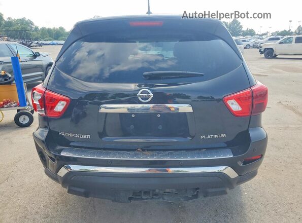 5N1DR2MN7HC624439 2017 NISSAN PATHFINDER Black Widok z tyłu