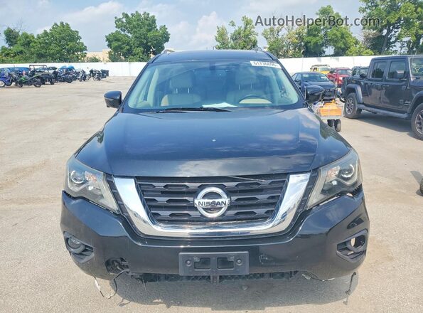 5N1DR2MN7HC624439 2017 NISSAN PATHFINDER Black Widok z przodu