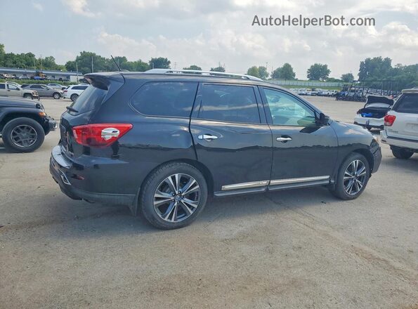 5N1DR2MN7HC624439 2017 NISSAN PATHFINDER Black Tył prawy