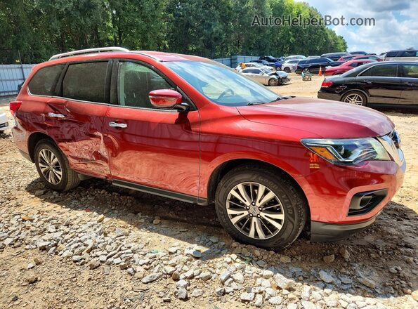5N1DR2MN7HC661846 2017 NISSAN PATHFINDER Red Przód prawy