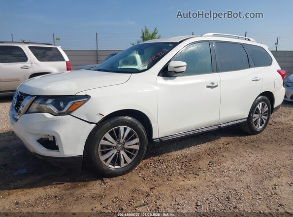 5N1DR2MN7HC665248 2017 NISSAN PATHFINDER White Front left